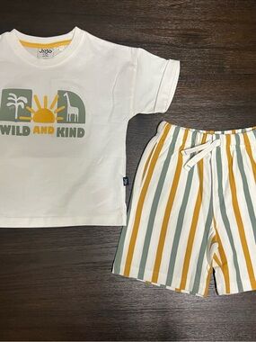 JoJo Maman Bébé Tee & Shorts Set - NWT